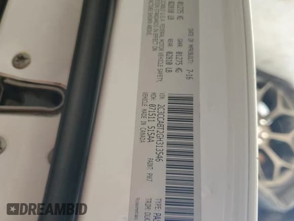 ✅ 2016 Chrysler 300 S • VIN: 2C3CCABT2GH313546 • Lot: 71392945. Listed on Copart with 97,332 mi. Free auction sales archive from the USA and detailed vehicle history report at DreamBid. Image 13.