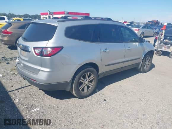 2017 Chevrolet Traverse LS with VIN 1GNKRFKD5HJ353493, listed as a IAAI auction lot 43337902 with 191,816 mi miles and . Bid and sale history available at DreamBid. Image 4.