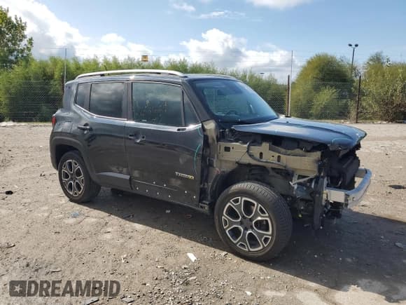 ✅ 2015 Jeep Renegade Limited • VIN: ZACCJBDT0FPB53073 • Lot: 82262095. Listed on Copart with 55,548 mi. Free auction sales archive from the USA and detailed vehicle history report at DreamBid. Image 4.