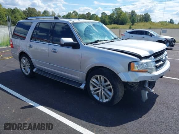 ✅ 2015 Ford Expedition Limited • VIN: 1FMJU1KTXFEF31476 • Lot: 43325761. Wystawiony na IAAI z przebiegiem 168 329 mil. Bezpłatny archiwum sprzedaży aukcyjnych z USA i szczegółowy raport historii pojazdu na DreamBid. Zdjęcie 1.