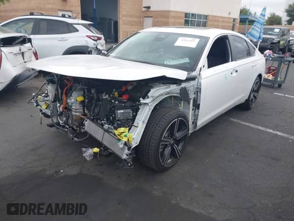 2023 Honda Accord Sport with VIN 1HGCY2F50PA069426, listed as a IAAI auction lot 43437825 with 26,580 mi miles and . Bid and sale history available at DreamBid. Image 18.