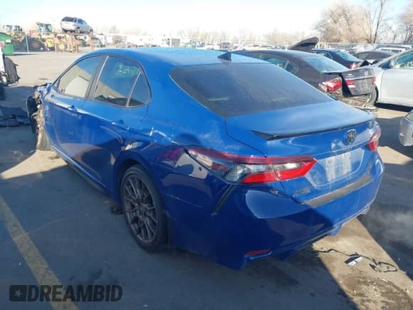 2023 Toyota Camry SE with VIN 4T1G11BK5PU105423, listed as a IAAI auction lot 41414587 with 38,527 mi miles and . Bid and sale history available at DreamBid. Image 3.