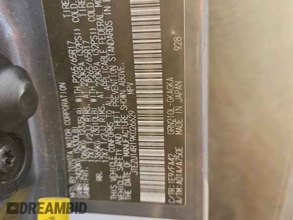 ✅ 2009 Toyota 4Runner SR5 • VIN: JTEZU14R19K026629 • Lot: 85318635. Wystawiony na Copart z przebiegiem 151 736 mil. Bezpłatny archiwum sprzedaży aukcyjnych z USA i szczegółowy raport historii pojazdu na DreamBid. Zdjęcie 13.