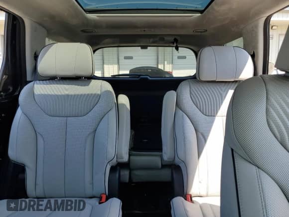 2025 Hyundai Palisade Calligraphy with VIN KM8R74GE9SU869943, listed as a Copart auction lot 54601985 with 4,207 mi miles and Salvage title. Bid and sale history available at DreamBid. Image 10.