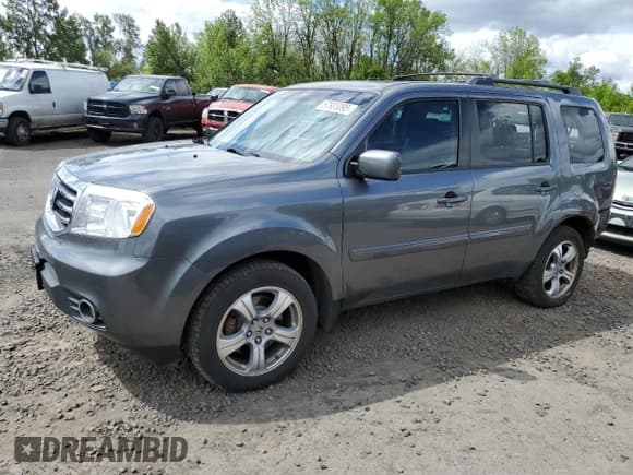 ✅ 2013 Honda Pilot EX-L • VIN: 5FNYF4H77DB035961 • Lot: 57903095. Listed on Copart with 193,387 mi. Free auction sales archive from the USA and detailed vehicle history report at DreamBid. Image 1.