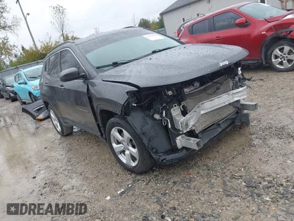 ✅ 2020 Jeep Compass Latitude • VIN: 3C4NJCBB7LT133896 • Лот: 43574162. Опубликован ранее на IAAI с пробегом 72 232 миль. Бесплатный доступ к архиву аукционных продаж из США и подробный отчёт об истории автомобиля на DreamBid. Изображение 1.