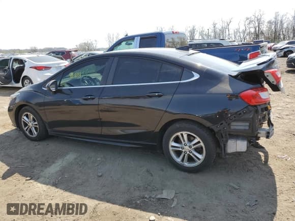 ✅ 2016 Chevrolet Cruze LT • VIN: 1G1BE5SM3G7327462 • Lot: 47149323. Listed on Copart with 86,014 mi. Free auction sales archive from the USA and detailed vehicle history report at DreamBid. Image 2.