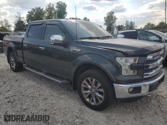 ✅ 2015 Ford F-150 XLT • VIN: 1FTFW1EF7FKE25613 • Lot: 80138585. Listed on Copart with 140,508 mi. Free auction sales archive from the USA and detailed vehicle history report at DreamBid. Image 4.