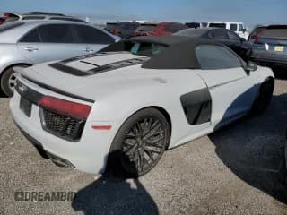 ✅ 2018 Audi R8 Spyder performance • VIN: WUA4BCFX2J7901190 • Lot: 75090384. Listed on Copart with Not provided. Free auction sales archive from the USA and detailed vehicle history report at DreamBid. Image 3.