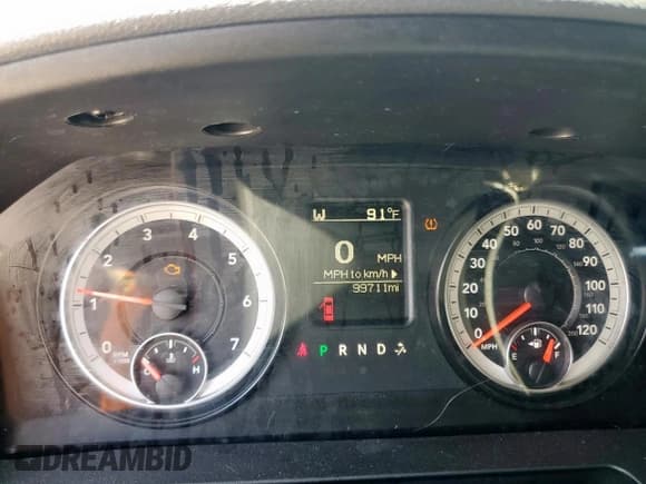 ✅ 2015 Ram 1500 Big Horn • VIN: 1C6RR6LT4FS613748 • Lot: 81342305. Listed on Copart with 99,711 mi. Free auction sales archive from the USA and detailed vehicle history report at DreamBid. Image 9.