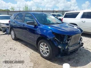 2022 Chevrolet Equinox LS z VIN 3GNAXSEV0NS206524, wystawiony jako IAAI lot #42097043 z przebiegiem 56 041 mil mil oraz . Historia ofert i sprzedaży dostępna na DreamBid. Obrazek 1.