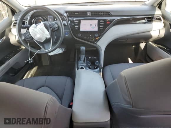 2020 Toyota Camry Hybrid LE with VIN 4T1C31AK9LU017687, listed as a Copart auction lot 82233015 with 45,526 mi miles and Salvage title. Bid and sale history available at DreamBid. Image 8.