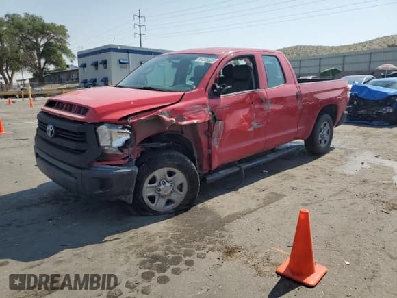 ✅ 2016 Toyota Tundra SR • VIN: 5TFRM5F13GX097527 • Lot: 64299385. Listed on Copart with 124,811 mi. Free auction sales archive from the USA and detailed vehicle history report at DreamBid. Image 1.
