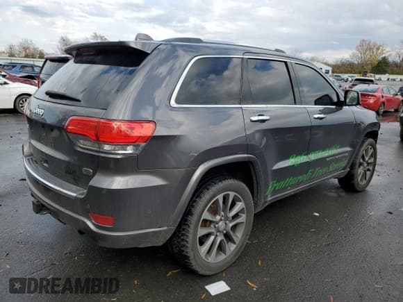 ✅ 2018 Jeep Grand Cherokee Overland • VIN: 1C4RJFCG4JC309597 • Lot: 91555105. Wystawiony na Copart z przebiegiem 100 224 mil. Bezpłatny archiwum sprzedaży aukcyjnych z USA i szczegółowy raport historii pojazdu na DreamBid. Zdjęcie 3.
