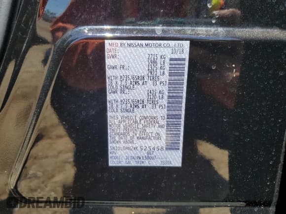 ✅ 2019 Infiniti QX60 Pure • VIN: 5N1DL0MN2KC525458 • Лот: 50587535. Опубликован ранее на Copart с пробегом 93 932 миль. Бесплатный доступ к архиву аукционных продаж из США и подробный отчёт об истории автомобиля на DreamBid. Изображение 15.