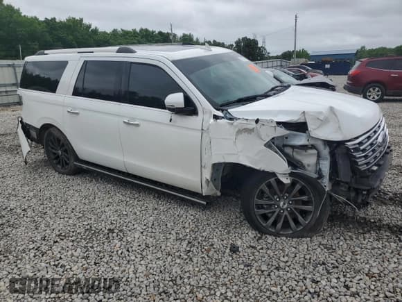 ✅ 2020 Ford Expedition Max Limited • VIN: 1FMJK1KT7LEA04349 • Lot: 55227295. Wystawiony na Copart z przebiegiem Nie podano. Bezpłatny archiwum sprzedaży aukcyjnych z USA i szczegółowy raport historii pojazdu na DreamBid. Zdjęcie 4.