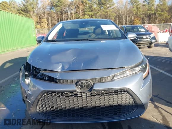 ✅ 2021 Toyota Corolla LE • VIN: JTDEPMAE8MJ151509 • Lot: 43643046. Listed on IAAI with 95,311 mi. Free auction sales archive from the USA and detailed vehicle history report at DreamBid. Image 13.