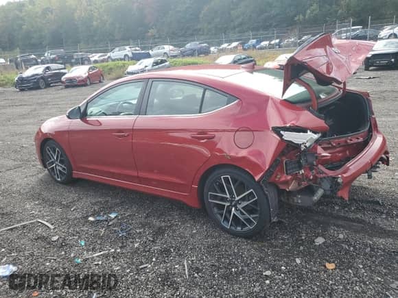 2020 Hyundai Elantra Sport с VIN KMHD04LB9LU100144, выставлен на аукционе Copart как лот 85711885 с пробегом 50 033 миль миль и Списание • Salvage title. История ставок и продаж доступна на DreamBid. Изображение 2.