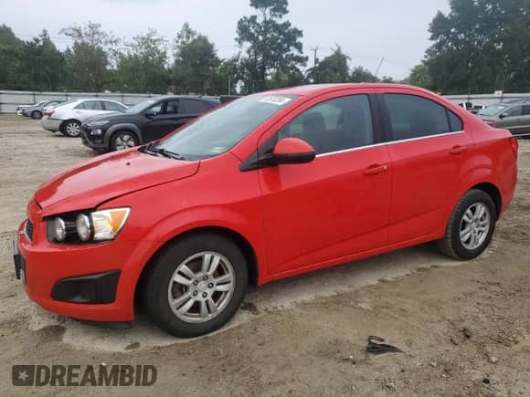 2015 Chevrolet Sonic LT с VIN 1G1JC5SH4F4158783, выставлен на аукционе Copart как лот 72570284 с пробегом 71 319 миль миль и Списание • Salvage title. История ставок и продаж доступна на DreamBid. Изображение 1.