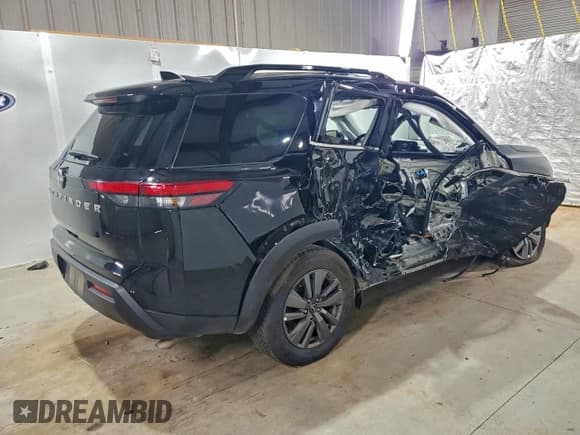 ✅ 2025 Nissan Pathfinder SV • VIN: 5N1DR3BA1SC208948 • Lot: 95995255. Listed on Copart with 30,948 mi. Free auction sales archive from the USA and detailed vehicle history report at DreamBid. Image 3.