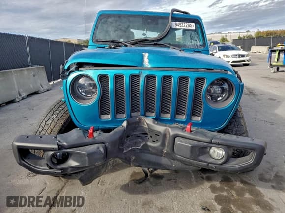 ✅ 2020 Jeep Wrangler Unlimited Rubicon • VIN: 1C4HJXFG3LW326633 • Лот: 94922285. Опубликован ранее на Copart с пробегом 53 991 миль. Бесплатный доступ к архиву аукционных продаж из США и подробный отчёт об истории автомобиля на DreamBid. Изображение 5.