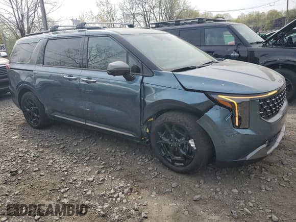 ✅ 2025 Kia Carnival SX Prestige • VIN: KNDNE5K35S6485084 • Лот: 54752165. Опубликован ранее на Copart с пробегом 6 308 миль. Бесплатный доступ к архиву аукционных продаж из США и подробный отчёт об истории автомобиля на DreamBid. Изображение 4.