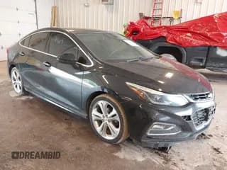 ✅ 2018 Chevrolet Cruze Premier • VIN: 1G1BF5SM5J7237458 • Lot: 42547139. Listed on IAAI with 149,575 mi. Free auction sales archive from the USA and detailed vehicle history report at DreamBid. Image 1.