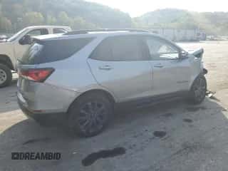 2024 Chevrolet Equinox RS с VIN 3GNAXWEG6RS160017, выставлен на аукционе Copart как лот 81094695 с пробегом 26 141 миль миль и Списание • Salvage title. История ставок и продаж доступна на DreamBid. Изображение 3.