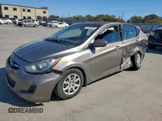 ✅ 2013 Hyundai Accent GS • VIN: KMHCT5AE4DU100673 • Lot: 91666695. Listed on Copart with 148,056 mi. Free auction sales archive from the USA and detailed vehicle history report at DreamBid. Image 1.