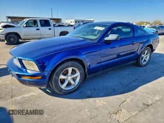 ✅ 2008 Ford Mustang Deluxe • VIN: 1ZVHT80NX85171094 • Lot: 95214195. Listed on Copart with 189,778 mi. Free auction sales archive from the USA and detailed vehicle history report at DreamBid. Image 1.