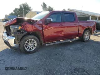 ✅ 2020 Chevrolet Silverado 1500 LT • VIN: 3GCUYDED7LG130502 • Lot: 82170885. Wystawiony na Copart z przebiegiem 71 473 mil. Bezpłatny archiwum sprzedaży aukcyjnych z USA i szczegółowy raport historii pojazdu na DreamBid. Zdjęcie 1.