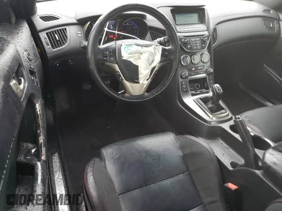 2014 Hyundai Genesis Coupe 2.0T with VIN KMHHT6KD1EU116459, listed as a Copart auction lot 86308684 with 126,492 mi miles and Salvage title. Bid and sale history available at DreamBid. Image 8.