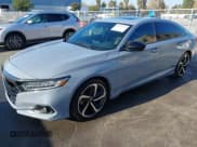 ✅ 2021 Honda Accord Sport • VIN: 1HGCV2F32MA022286 • Lot: 43834831. Listed on IAAI with 63,682 mi. Free auction sales archive from the USA and detailed vehicle history report at DreamBid. Image 2.