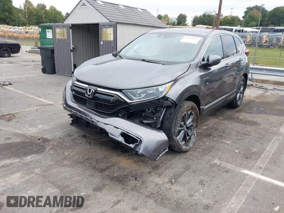 ✅ 2022 Honda CR-V EX • VIN: 5J6RW1H5XNA007867 • Lot: 43245876. Listed on IAAI with 23,013 mi. Free auction sales archive from the USA and detailed vehicle history report at DreamBid. Image 18.