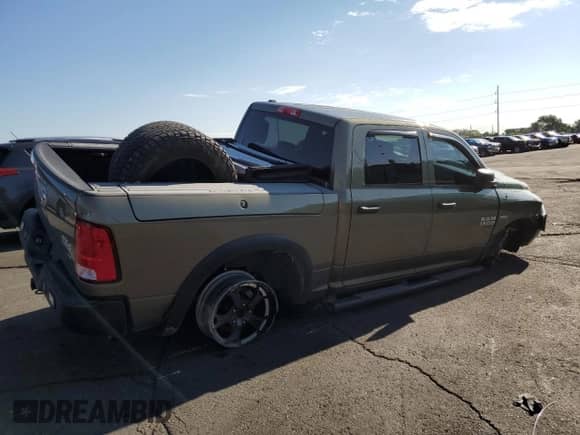 2014 Ram 1500 Tradesman with VIN 1C6RR7KT4ES357620, listed as a Copart auction lot 59221645 with 132,165 mi miles and Salvage title. Bid and sale history available at DreamBid. Image 3.