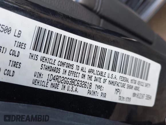 ✅ 2011 Dodge Durango Express • VIN: 1D4RD2GG3BC632618 • Lot: 43041287. Wystawiony na IAAI z przebiegiem 136 071 mil. Bezpłatny archiwum sprzedaży aukcyjnych z USA i szczegółowy raport historii pojazdu na DreamBid. Zdjęcie 9.