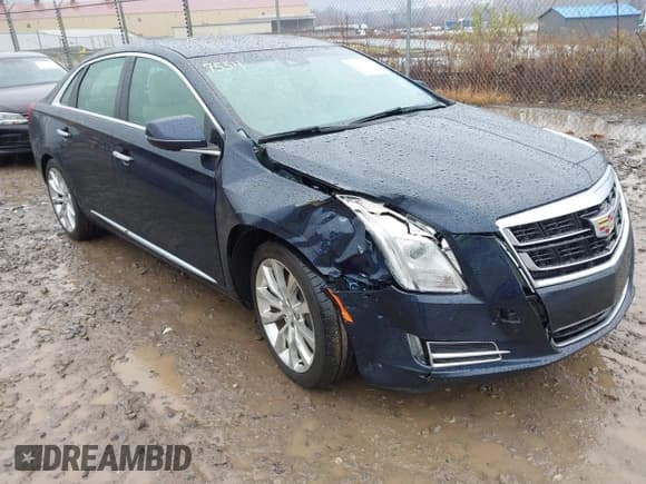 ✅ 2017 Cadillac XTS Luxury • VIN: 2G61M5S3XH9117554 • Lot: 43765590. Listed on IAAI with 153,045 mi. Free auction sales archive from the USA and detailed vehicle history report at DreamBid. Image 1.