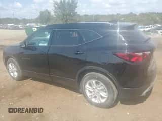 2019 Chevrolet Blazer with VIN 3GNKBGRS7KS569964, listed as a Copart auction lot 72549194 with 44,207 mi miles and Salvage title. Bid and sale history available at DreamBid. Image 2.