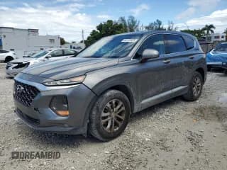 ✅ 2019 Hyundai Santa Fe SEL • VIN: 5NMS33AD2KH001995 • Lot: 85122955. Listed on Copart with 100,389 mi. Free auction sales archive from the USA and detailed vehicle history report at DreamBid. Image 1.