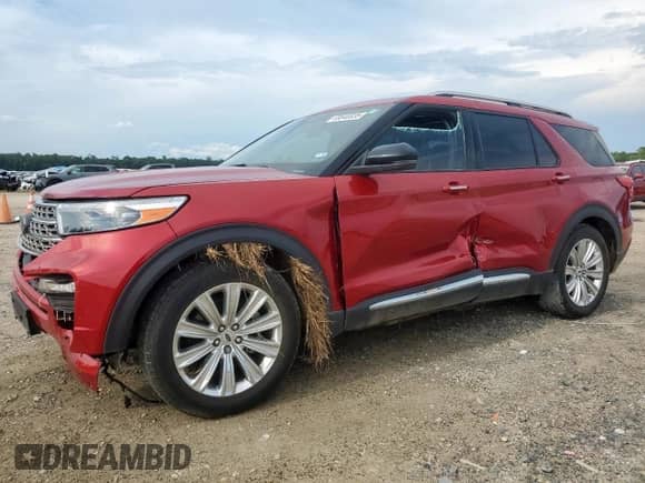 2023 Ford Explorer Limited with VIN 1FMSK7FH0PGA64853, listed as a Copart auction lot 69840035 with 85,437 mi miles and Salvage title. Bid and sale history available at DreamBid. Image 1.