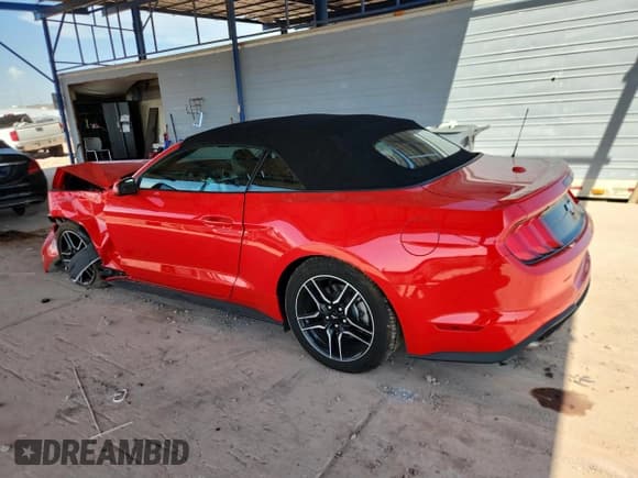 ✅ 2023 Ford Mustang EcoBoost • VIN: 1FATP8UHXP5110516 • Lot: 68577675. Listed on Copart with 46,346 mi. Free auction sales archive from the USA and detailed vehicle history report at DreamBid. Image 2.