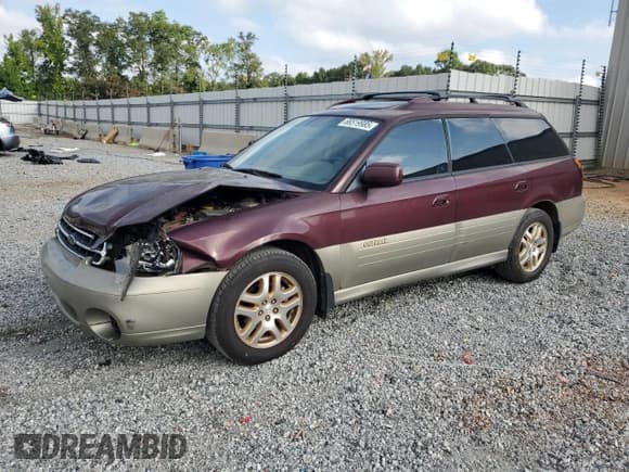 ✅ 2000 Subaru Legacy Outback Limited • VIN: 4S3BH6864Y7659800 • Лот: 66519985. Опубликован ранее на Copart с пробегом 180 832 миль. Бесплатный доступ к архиву аукционных продаж из США и подробный отчёт об истории автомобиля на DreamBid. Изображение 1.