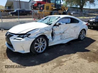 ✅ 2015 Lexus RC 350 F Sport • VIN: JTHSE5BCXF5004355 • Lot: 67061725. Listed on Copart with Not provided. Free auction sales archive from the USA and detailed vehicle history report at DreamBid. Image 1.