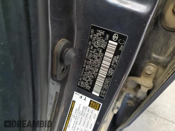 ✅ 2021 Toyota Prius LE • VIN: JTDL9MFU2M3023742 • Lot: 82576745. Listed on Copart with 121,819 mi. Free auction sales archive from the USA and detailed vehicle history report at DreamBid. Image 12.