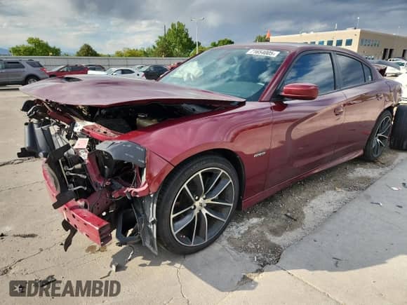 2018 Dodge Charger Daytona 392 with VIN 2C3CDXGJ3JH313165, listed as a Copart auction lot 71654005 with 56,533 mi miles and Salvage title. Bid and sale history available at DreamBid. Image 1.