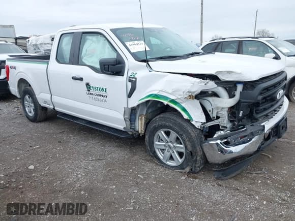 ✅ 2021 Ford F-150 XL • VIN: 1FTEX1EBXMKE25558 • Lot: 41964121. Listed on IAAI with 31,488 mi. Free auction sales archive from the USA and detailed vehicle history report at DreamBid. Image 1.