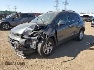 2018 Chevrolet Trax LT с VIN KL7CJLSB9JB616017, выставлен на аукционе Copart как лот 80733635 с пробегом Не указан миль и Списание • Salvage title. История ставок и продаж доступна на DreamBid. Изображение 1.