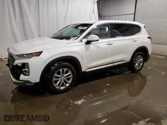 2019 Hyundai Santa Fe SEL z VIN 5NMS3CAD7KH075431, wystawiony jako Copart lot #38396063 z przebiegiem 48 513 mil mil oraz . Historia ofert i sprzedaży dostępna na DreamBid. Obrazek 1.