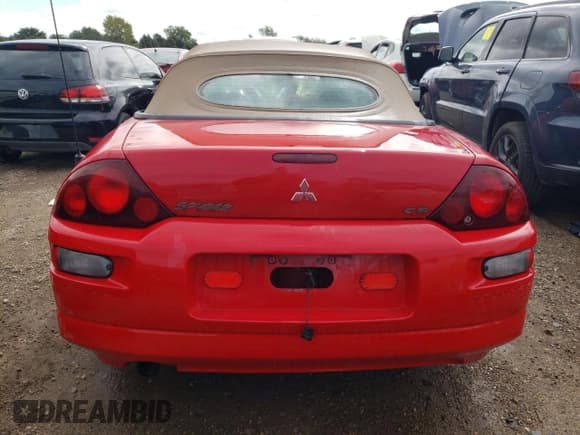 ✅ 2001 Mitsubishi Eclipse GS • VIN: 4A3AE45G51E048811 • Lot: 68711494. Listed on Copart with 147,265 mi. Free auction sales archive from the USA and detailed vehicle history report at DreamBid. Image 6.
