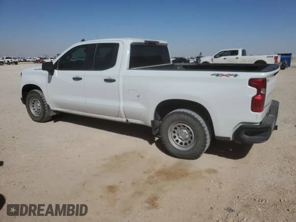 2022 Chevrolet Silverado 1500 Work Truck with VIN 1GCRDAED3NZ506096, listed as a Copart auction lot 46708055 with 90,970 mi miles and Clean title. Bid and sale history available at DreamBid. Image 2.